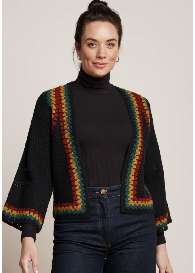 GILET ARLENE CROCHET