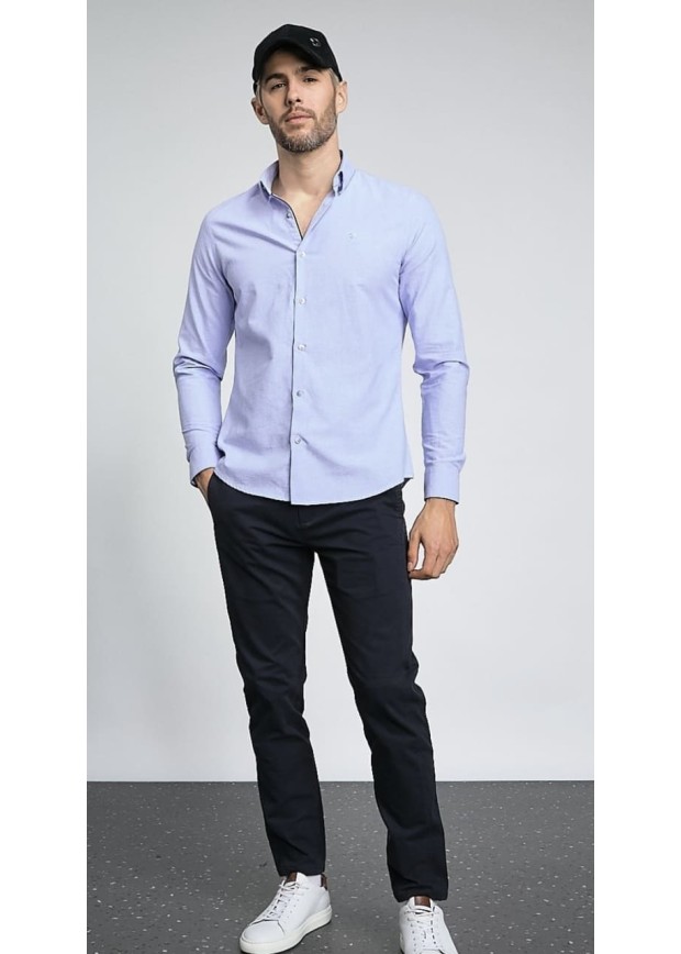 CHEMISE LACOUDIERE BENSON CHERRY